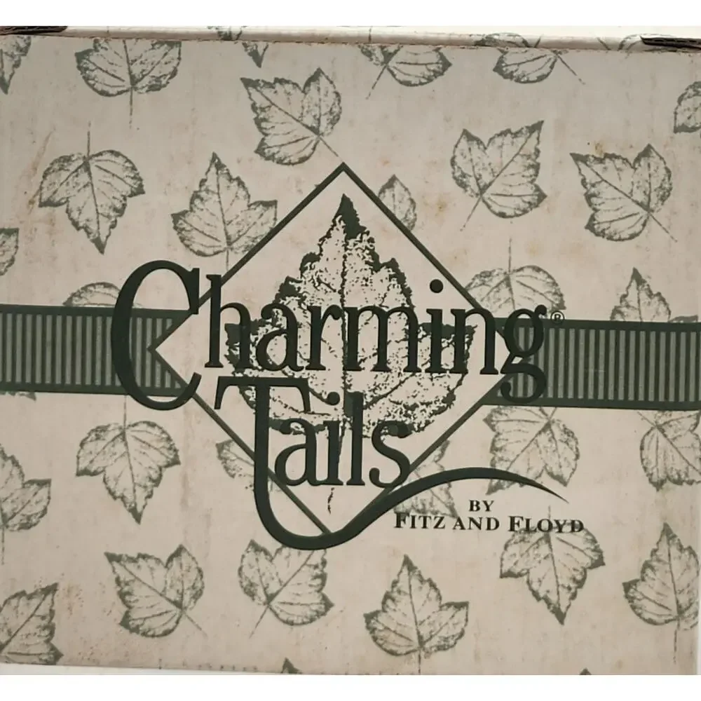Charming Tails I'M A WINNER Fitz & Floyd 89/719. Jackpot! Lottery Ticket